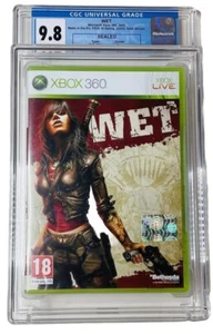 Wet Xbox 360 Pal UK Edition CGC 9.8 Graded Brandneu Factory Sealed Selten - Bild 1 von 4