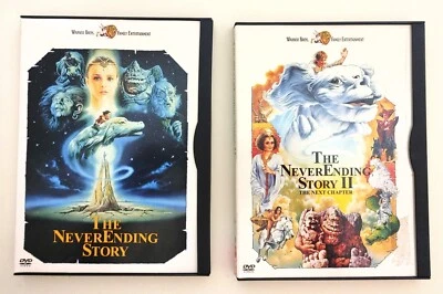 2 DVDs: The Neverending Story I (1984; 2001) & II: The Next Chapter (1990; 2001) - Image 1 of 3