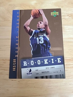 2006-07 Upper Deck Rookie Debut Bronze /100 Kyle Lowry #130 Rookie RC $$$ - Image 1 of 2