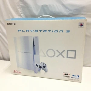 PLAYSTATION 3 PS3 (80GB) Ceramic White PS3 SONY Japan game Console SONY CECHL00 - Picture 1 of 9