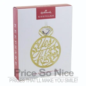 Hallmark 2024 Ornamento - Nuestro Compromiso 2024 NUEVO - Imagen 1 de 2