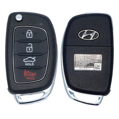 OEM 2015 2016 2017 HYUNDAI SONATA CHAVE FLIP SEM CORTE CONTROLE REMOTO SEM CHAVE FOB 95430-C1010 - Imagem 1 de 3