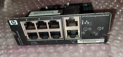HP af401a Networking card for HP UPS - enables Lan shutdown + monitoring. SNMP - Image 1 of 3
