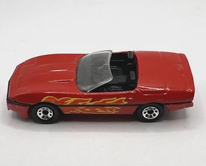 Juguetes Matchbox 1987 Corvette rojo convertible diecast escala 1:56 de colección - Imagen 1 de 11