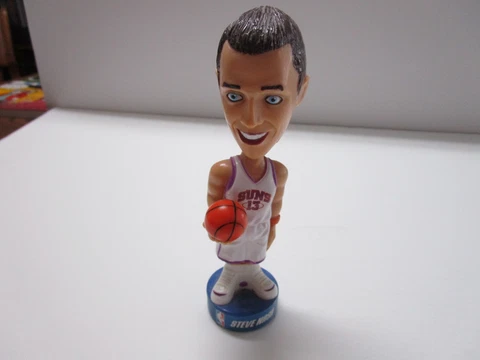 Steve Nash mini Bobblehead Phoenix Suns RARE hard to find Cover