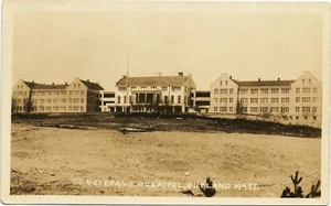Postcard Massachusetts Rutland Hgts US Veterans VA Hospital RPPC 1918-30 Unused - Picture 1 of 1