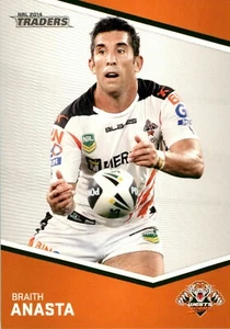 2014 WESTS TIGERS NRL Card BRAITH ANASTA Traders - Picture 1 of 2