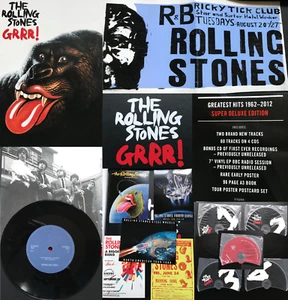 The Rolling Stones GRRR! Super Deluxe cd box set 5 cds + Vinyl + Book + Poster - Bild 1 von 24