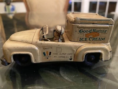 Camión de helados Line Marx Good HumorTin con conductor adjunto años 50’s Foto 1 de 4
