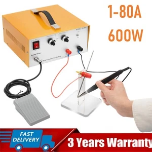 600W Jewelry Spot Welder Laser Welding Machine for Gold Silver Metal 1-80A - Picture 1 of 17