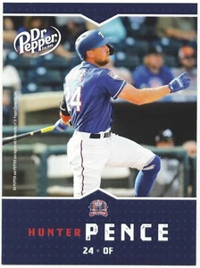 2019 Texas Rangers Dr. Pepper Hunter Pence Postkarte SGA - Bild 1 von 1