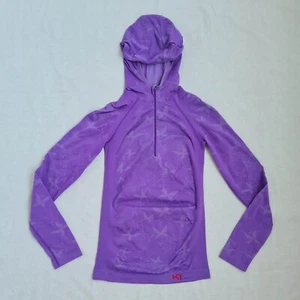 Kari Traa Womens Hoodie Size M 1/4 Zip Lightweight Stretch Gym Fitness Sport - Picture 1 of 22