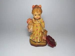 Escultura de madera Anri Nightie Night 4" Sarah Kay edición limitada - COMO NUEVA - Imagen 1 de 5