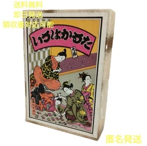 Juego de Cartas Edo Iroha Karuta con Caja, Diseño Tradicional Japonés, Usado - Imagen 1 de 9