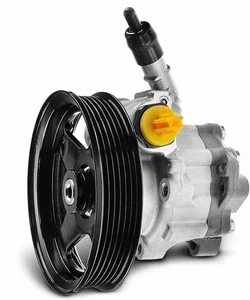 Power Steering Pump w/ Pulley for Land Rover Range Rover V8 4.2L 4.4L 2006-2009 - Picture 1 of 17