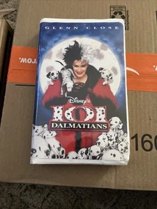 Disney Glen Close 101 Dalmatians- Vintage Collectible VHS Edition Movie  - Picture 1 of 5
