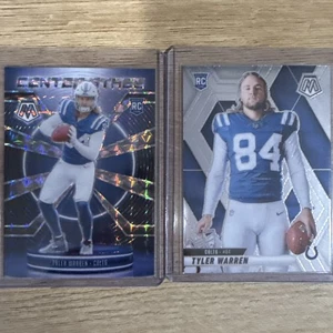 2025 Panini Mosaic - Center Stage Mosaic Tyler Warren #10 (RC) See Pics - Bild 1 von 2