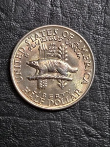 UNC 1936 Wisconsin Territorial Centennial Commemorative Half Dollar - Picture 1 of 2