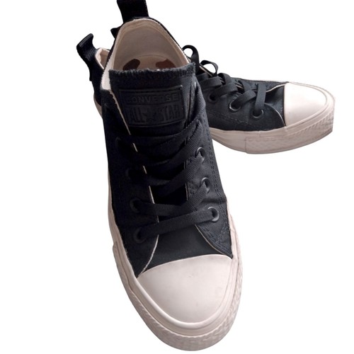 Scarpe da ginnastica basse Converse Chuck Taylor All Star nere taglia 4 UK