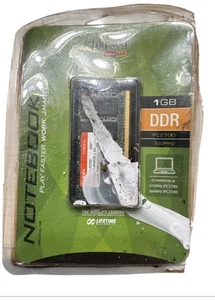 Kingston 1 GB DDR PC2700 333MHz. KVR333SI/1GR Free Shipping. - Picture 1 of 2