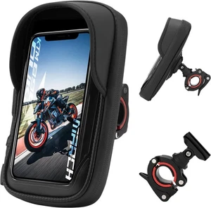 ROCKBROS Cycling Handlebar Phone with Touch Screen 6.2 in 360° Rotation Bike Bag - Picture 1 of 7