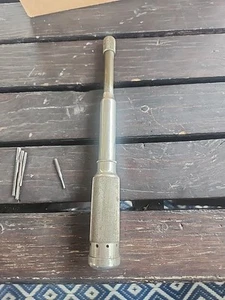 VINTAGE GOODELL PRATT CO. TRAPANO A SPINTA MANUALE U.S.A con 7 punte usate - Foto 1 di 11