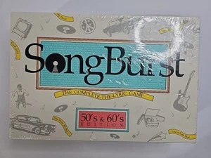 SongBurst 50’s And 60’s Edition, 1990 Lyric Board Game, Complete & RE-Sealed - Bild 1 von 6