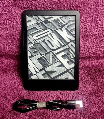 Amazon Kindle (2024)  (RS23CV) 11th Gen 16GB Black  WiFi  - Without Ads  - Image 1 of 4
