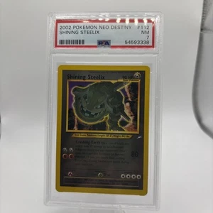 Pokemon Shining Steelix 112 Neo Destiny PSA 7 NM - Picture 1 of 6