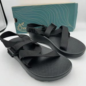 CHACO HERREN Z/1 KLASSISCHE SANDALE - GRÖSSE 8 - SCHWARZ - Bild 1 von 8