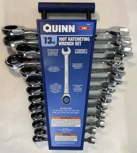 Quinn SAE 13-teiliges 100T Spezialeinsätze Schraubenschlüssel-Set Artikel 58934 - Bild 1 von 9