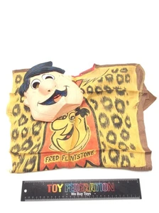 VTG Ben Cooper The Flintstones FRED FLINTSTONE Halloween Costume - Picture 1 of 9