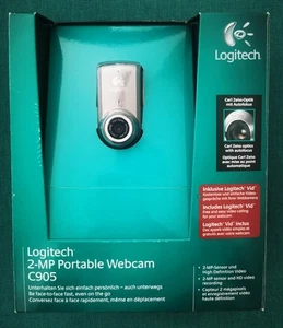 Logitech Web Kamera C905 2.0 MPixel 1600x1200 Schwarz USB 2.0 - Bild 1 von 5
