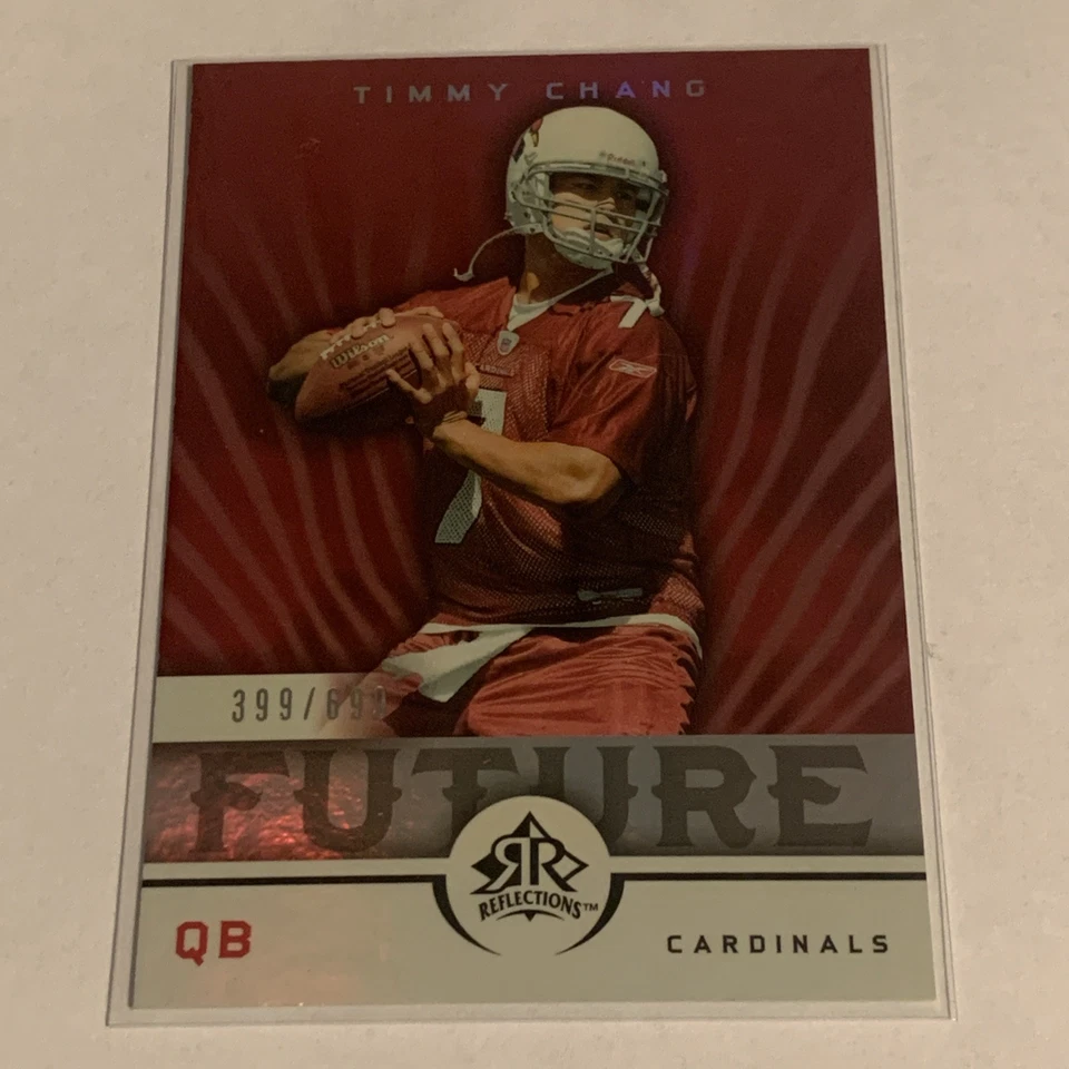 2005 Upper Deck Reflections Future /699 Timmy Chang #180 Rookie RC - Image 1 of 3