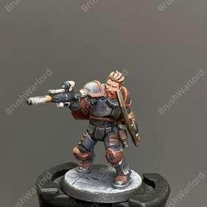 3D Resin-Printed Tabletop Infantry Miniatures – painted 28 mm Troop Kit for D&D - Picture 1 of 7