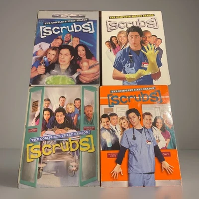 SCRUBS DVD LOT OF 4  - SEASONS 1,2,3 & 6 Foto 1 de 4