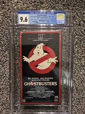 Ghostbusters (VHS, 1985) First Release CGC 9.6 Sealed A+ SLF Slipcase Embossed Foto 1 de 2