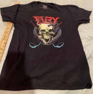 Fury Golf T Shirt "The Rattler" New-No Tags -Size is XL Short Sleeve -Black -New - Picture 1 of 3
