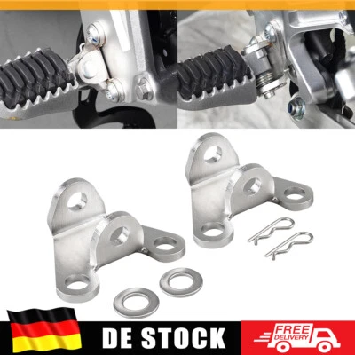 Edelstahl FußRasten Tieferlegung Satz Für Yamaha Tenere 700 /XTZ700 2019-2024 - Bild 1 von 4