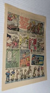 Vintage 1970s Paper Print AD ONLY for Kenner Toy Chip Away Set Sports Animals - Bild 1 von 4