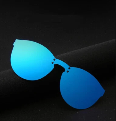 Men Polarized Clip-on Night Vision Sunglasses Driving Fishing Flip Up Glasses - Image 1 of 4