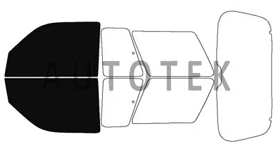 Película precortada ventana delantera de 2 puertas cualquier pantalla de tinte para Ford Explorer 2 puertas 1991-2000 Foto 1 de 4