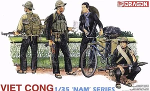 Dragon 3304 1/35 Viet Cong Figure Set (Set of 4) - Picture 1 of 2