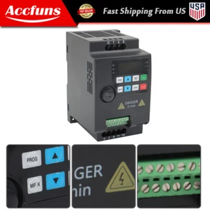 2.2KW Variable Frequency Drive Inverter VFD 220V 3HP 1 to 3 Phase - Picture 1 of 17