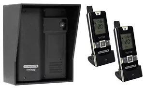 Intercomunicador inalámbrico de largo alcance UltraCOM2 con 2 x teléfonos - Opera puertas y puertas - Imagen 1 de 18