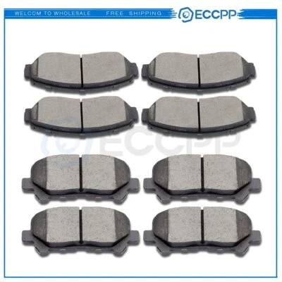 Pastillas de freno delanteras traseras de cerámica para Honda Odyssey 2011 2012 2013 2014 2015-2017 Foto 1 de 4