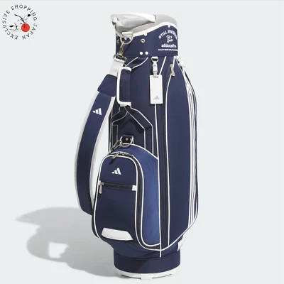 Adidas Golf Graphic Cart Bag 8.5 x 47" Lightweight 4-way Ladies Mens Navy 2025 - Image 1 of 4