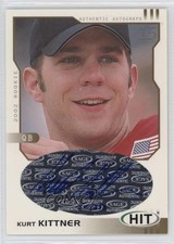2002 SAGE Hit Auto Gold /250 Kurt Kittner #H15 Rookie RC