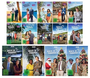 47 DVDs * DEATH IN PARADISE STAFFEL 1-12+WEIHNACHTEN 1+2 (PALMEN+GEIST) SET# NEU - Bild 1 von 1