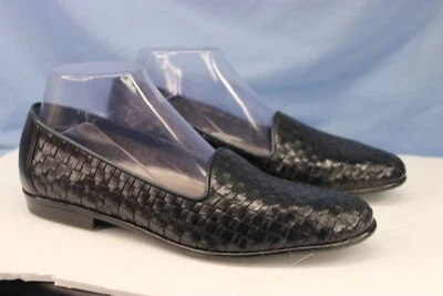 Mocasines CABIN CREEK para mujer talla 9M de cuero tejidos trenzados sin cordones Foto 1 de 4